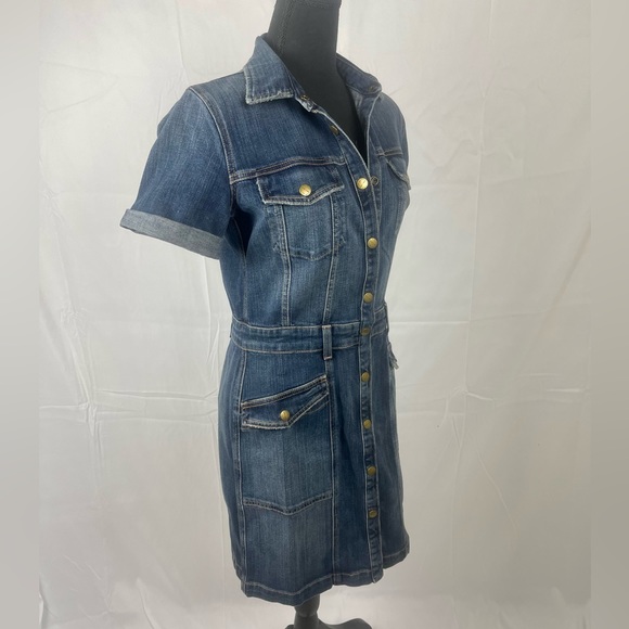 Current Elliot Denim Trucker Dress. Sold Out. Nordstrom Exclusive. Size 1 - Picture 6 of 7